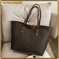 ASHION Elegant PU Leather Tote Bag For Women Durable Spacious Fashionable