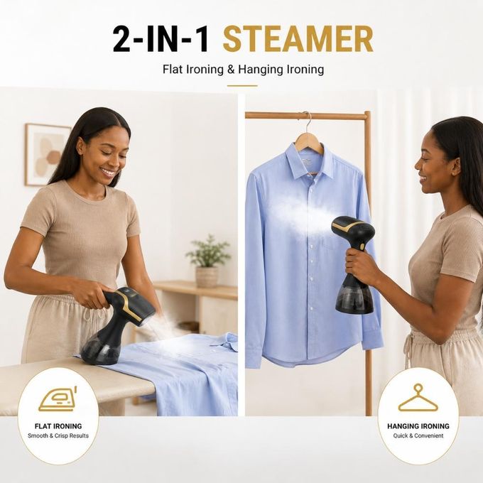 Addigoes Portable Handheld Garment Steamer